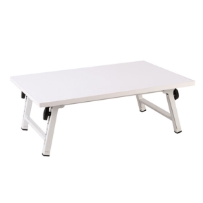 میز تحریر و لپ تاپ تاشو سفید