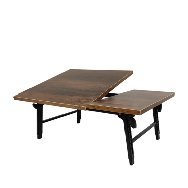 میز پایه کوتاه سری بهینه 50 در 80 دو تکه